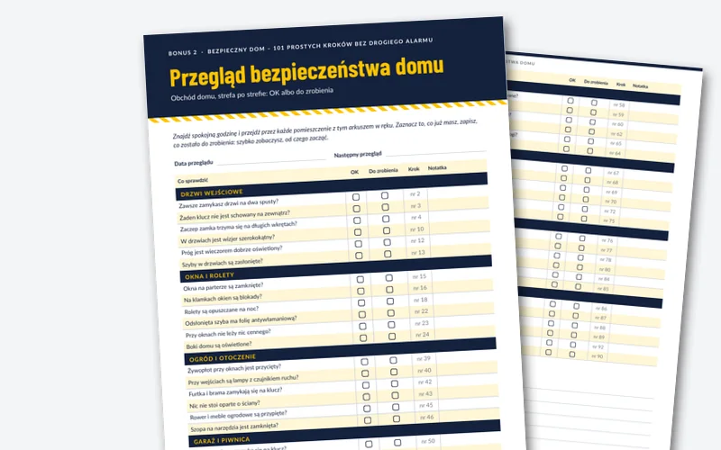 Przegląd bezpieczeństwa domu – do druku